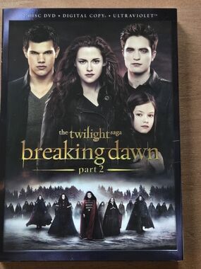 The Twilight Saga: Breaking Dawn Part 2 DVD - Gold & Black Cover